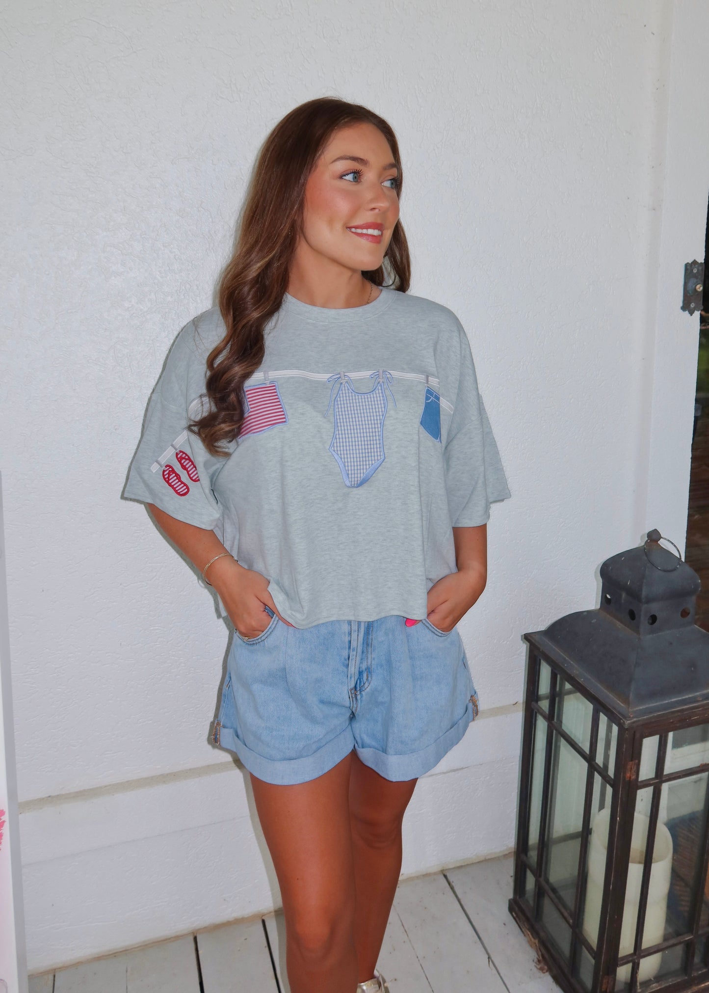 Summer on the Line Tee