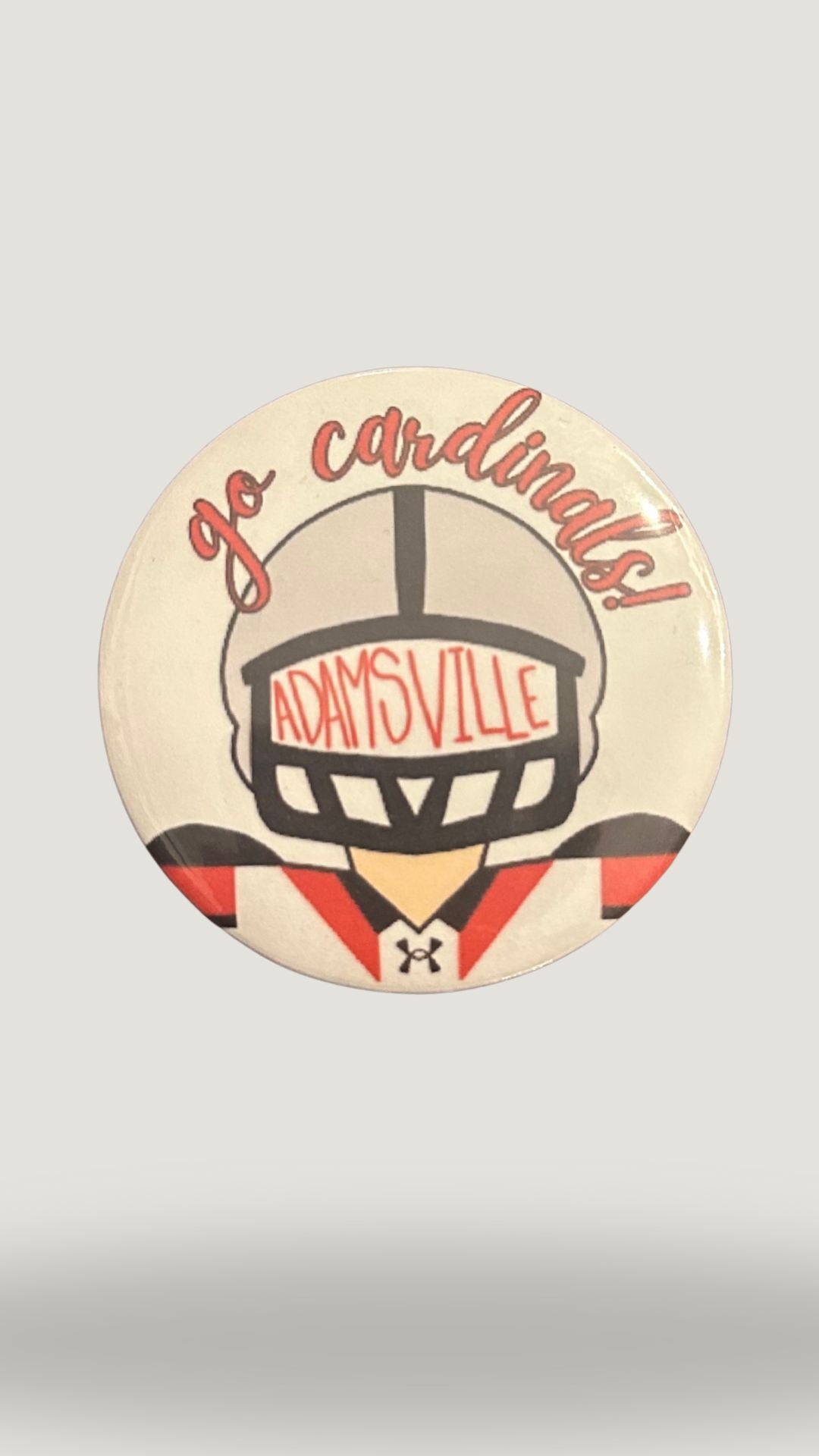 Cardinals Football Button
