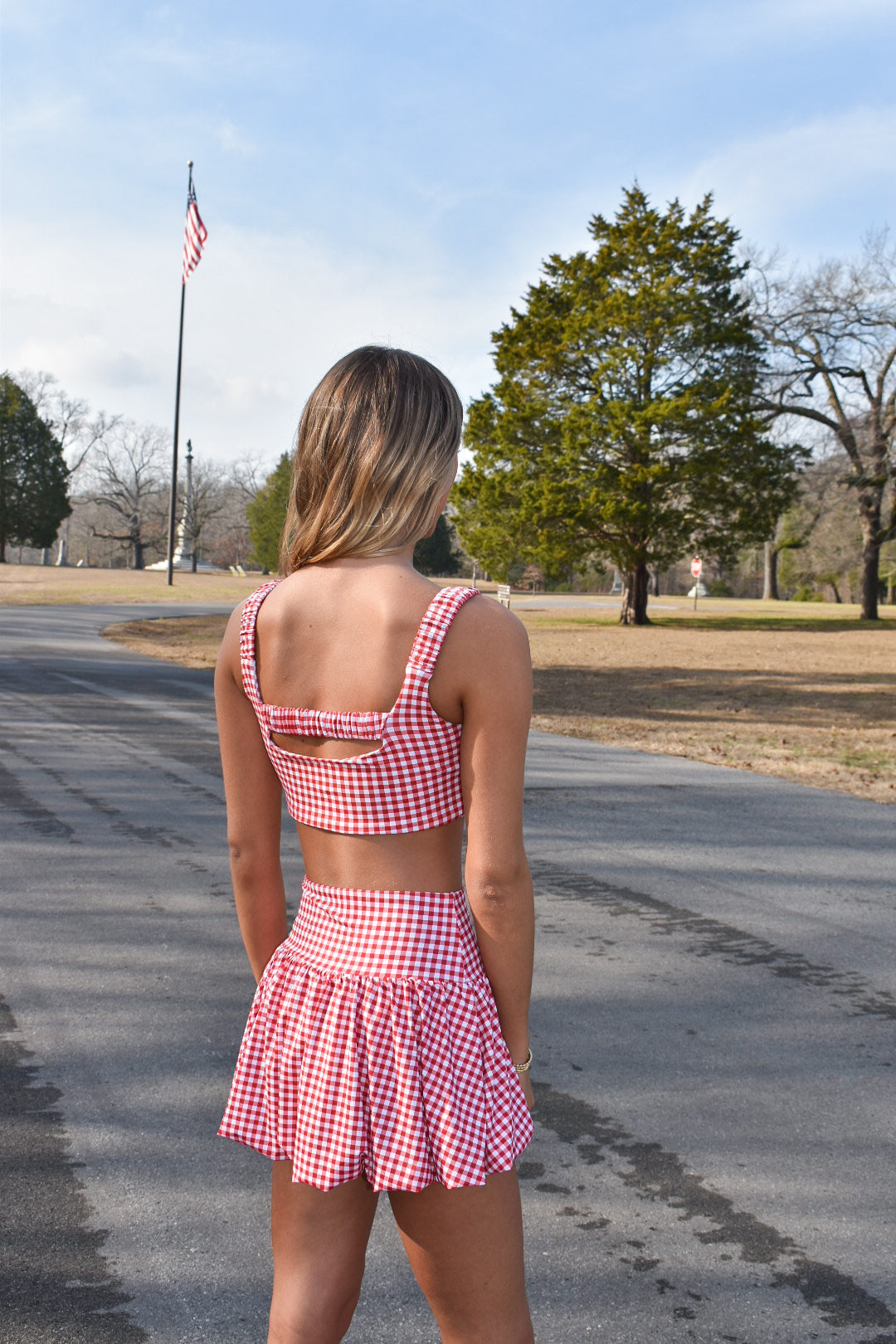 Berry Cute Gingham Set