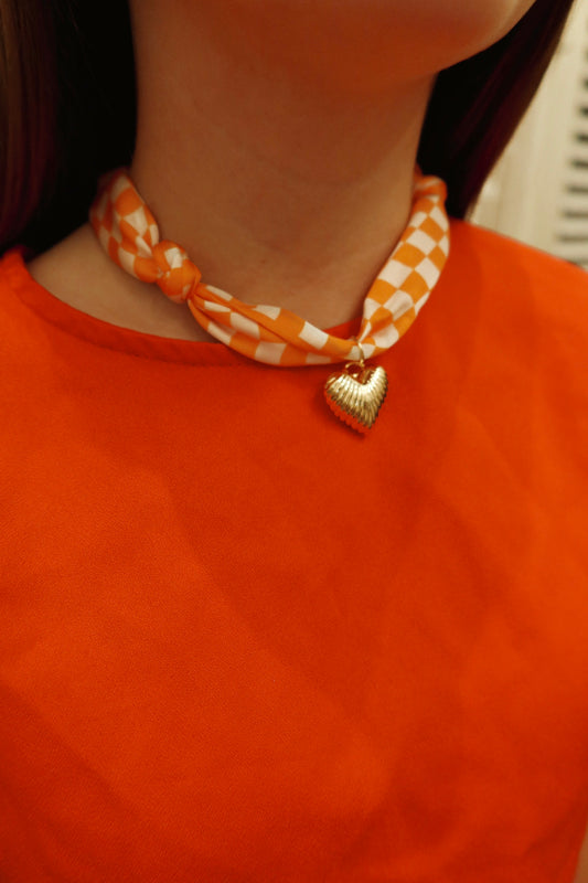 Game Day Scarf Necklace