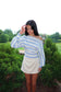 September Stripe Top