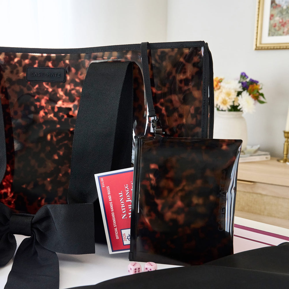 Case-Mate Tortoiseshell Mahjong Jelly Tote