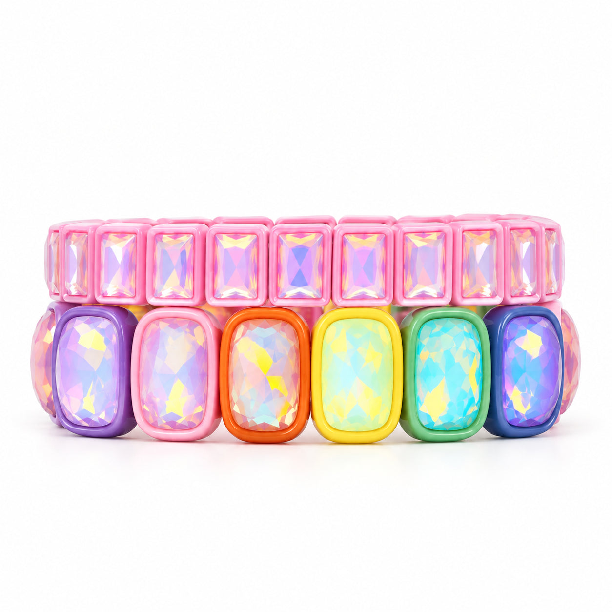 Rainbow Bracelet Set