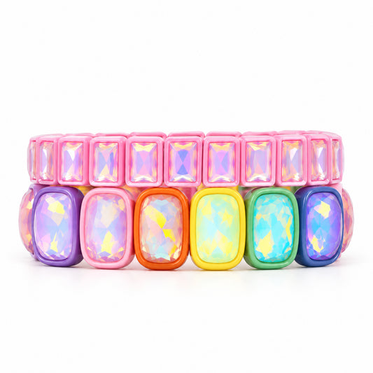 Rainbow Bracelet Set