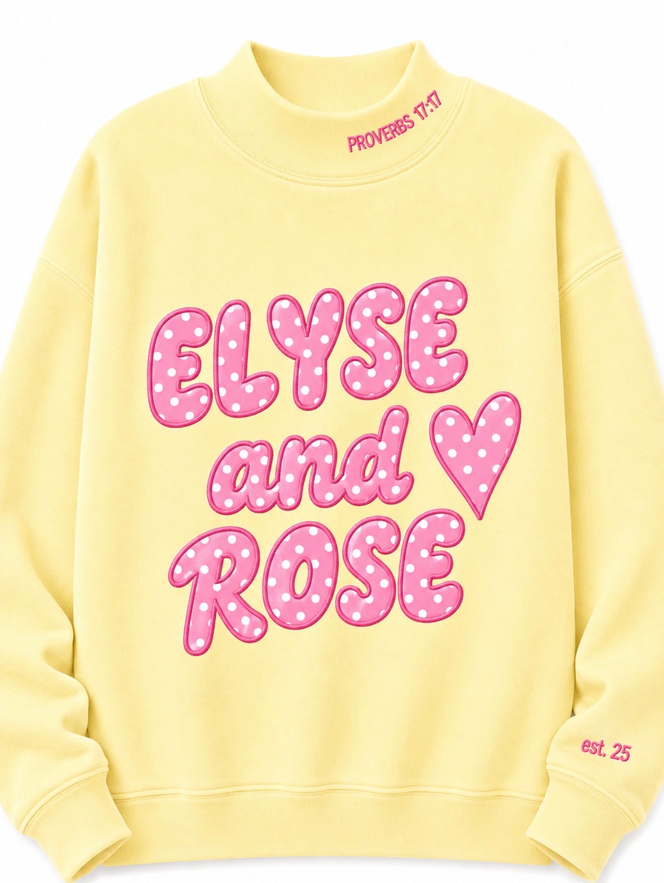 (PREORDER) Elyse & Rose Mockneck