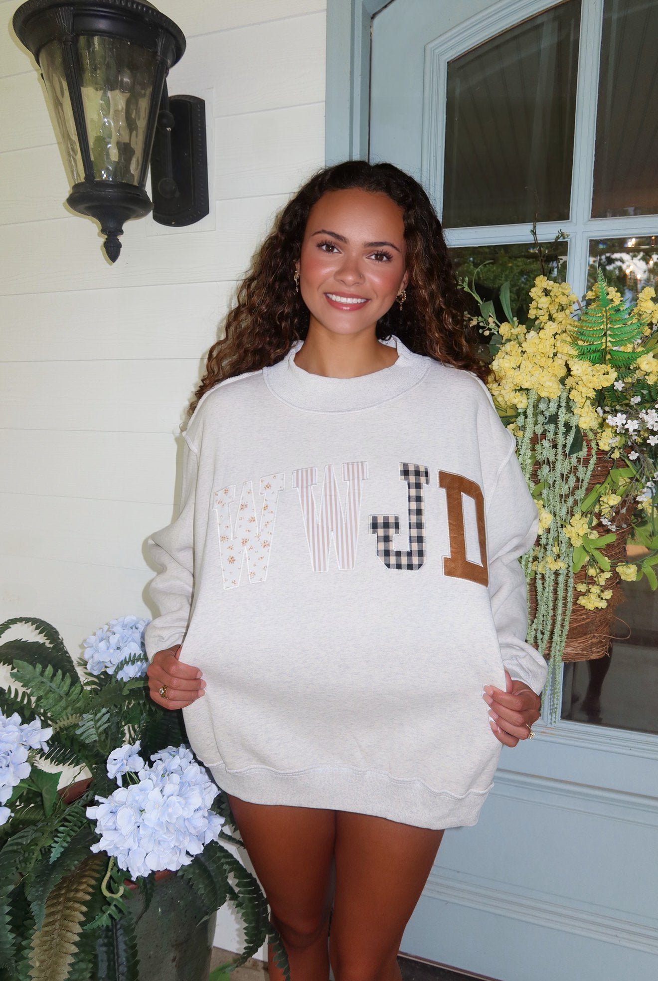 WWJD Mockneck