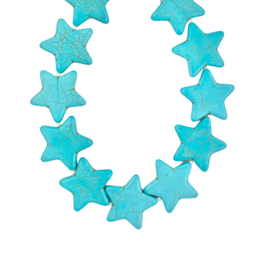Turquoise Star of the Show Necklace
