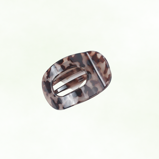 Honey Tortoise Claw Clip