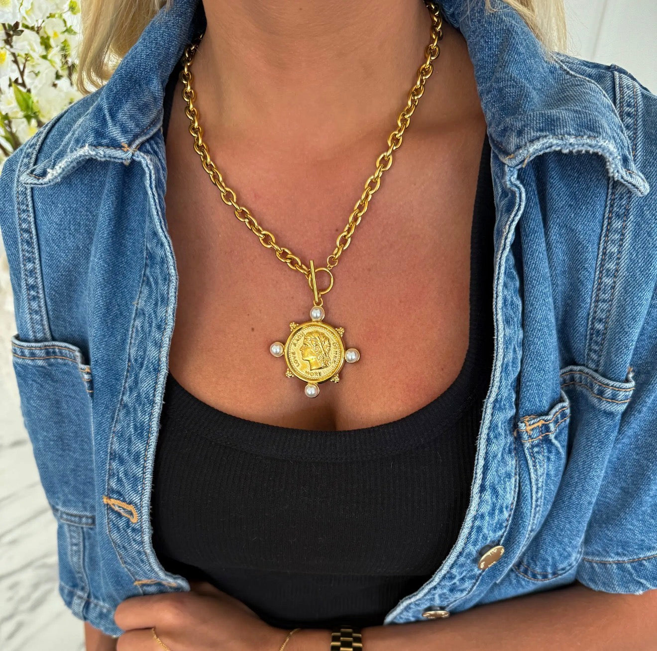 Grand Duchess Coin Necklace