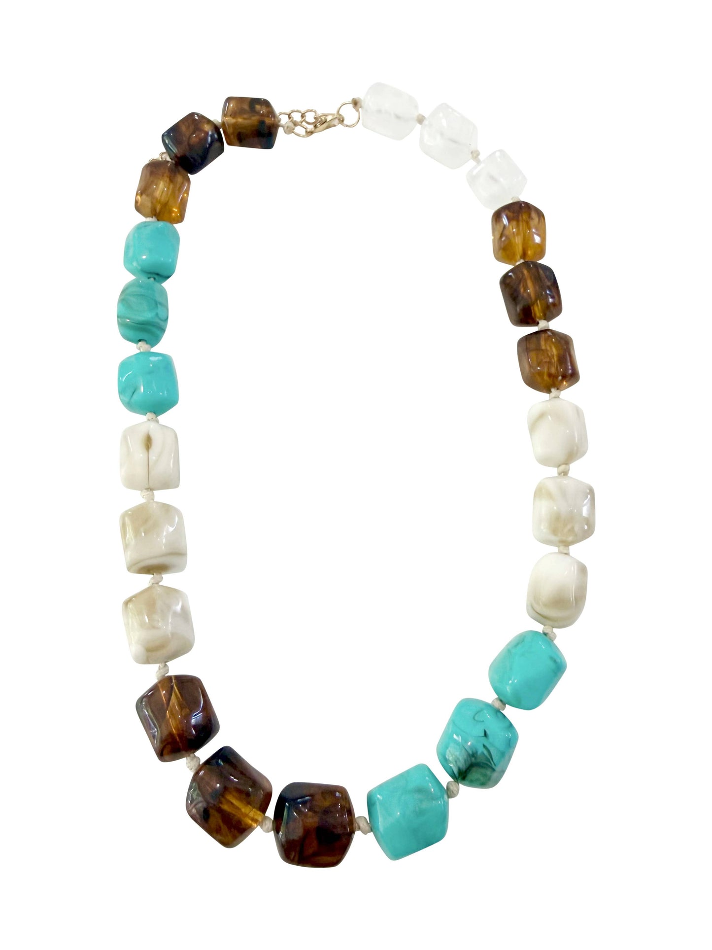 Flint Turquoise Beaded Necklace