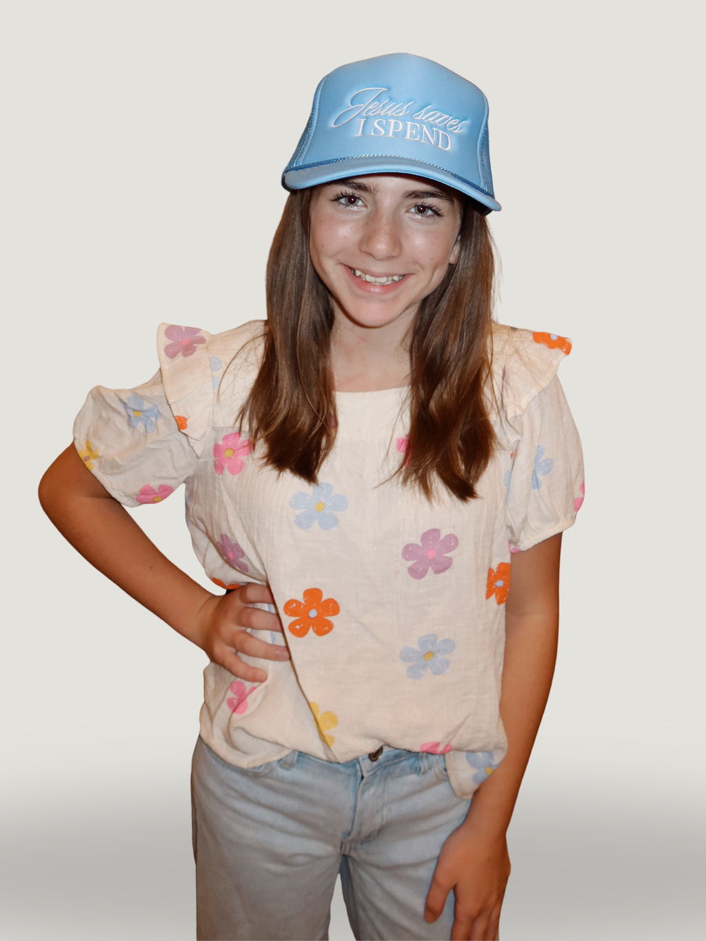 Jesus Saves I Spend Hat