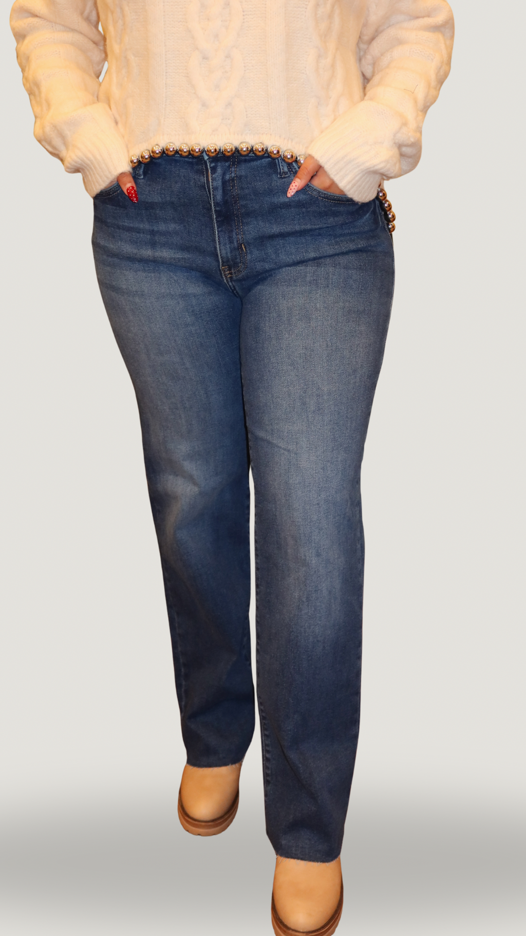 Dark Just Black Denim Jeans