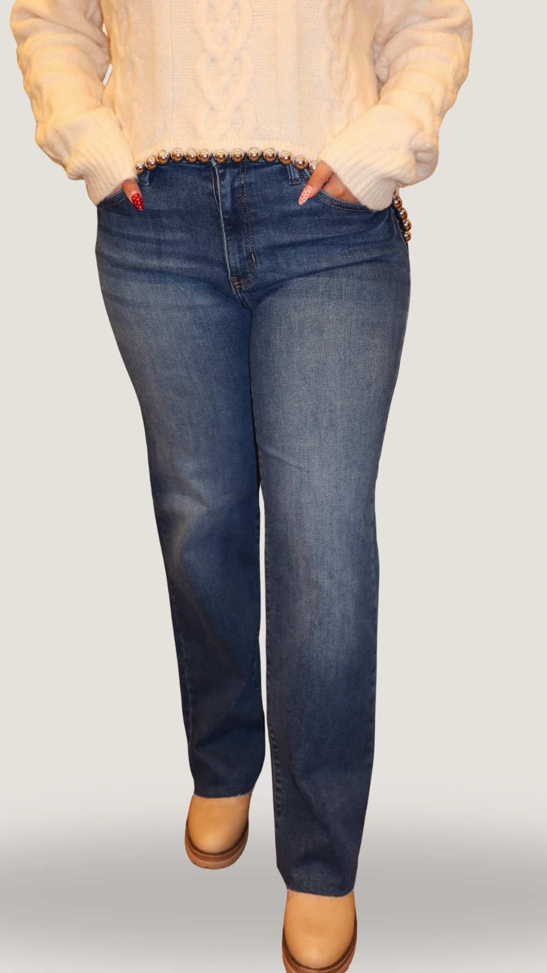 Dark Just Black Denim Jeans