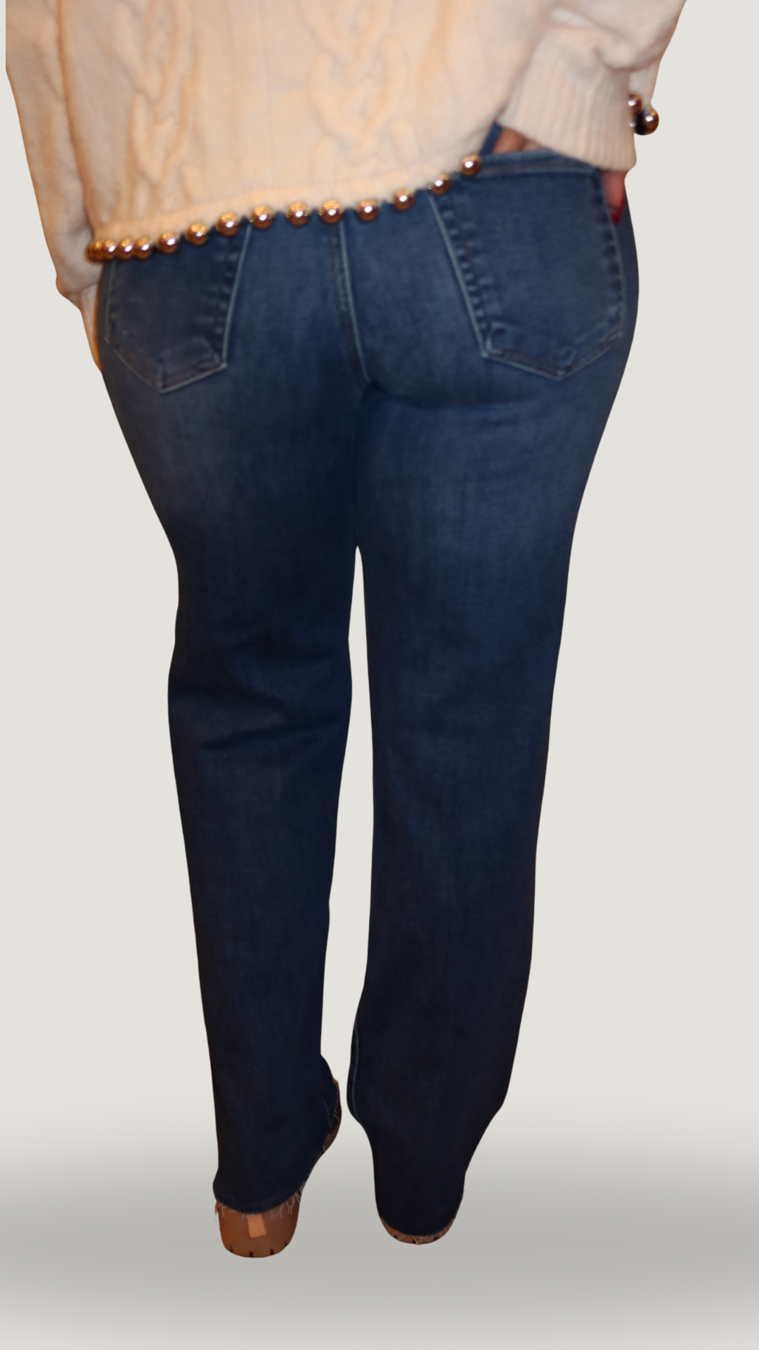 Dark Just Black Denim Jeans