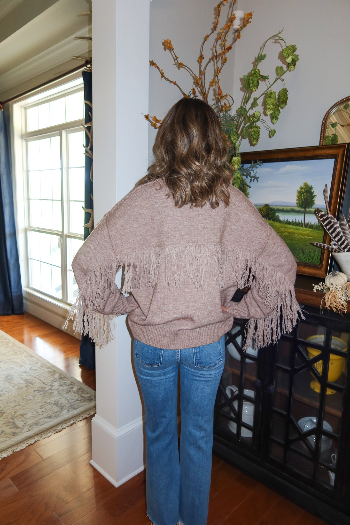 Fringe Benefits Sweater