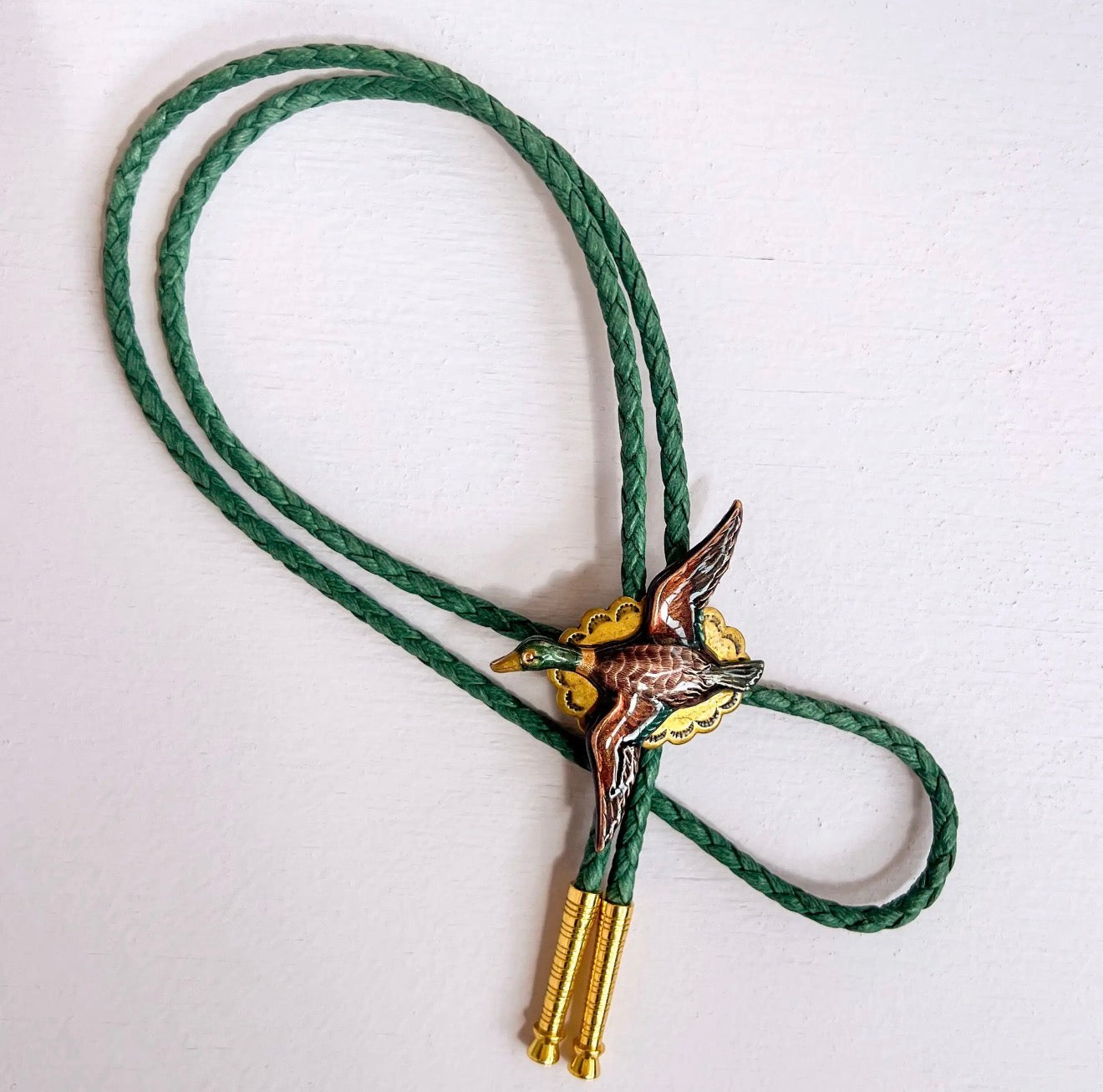 Flying South Mallard Bolo Tie