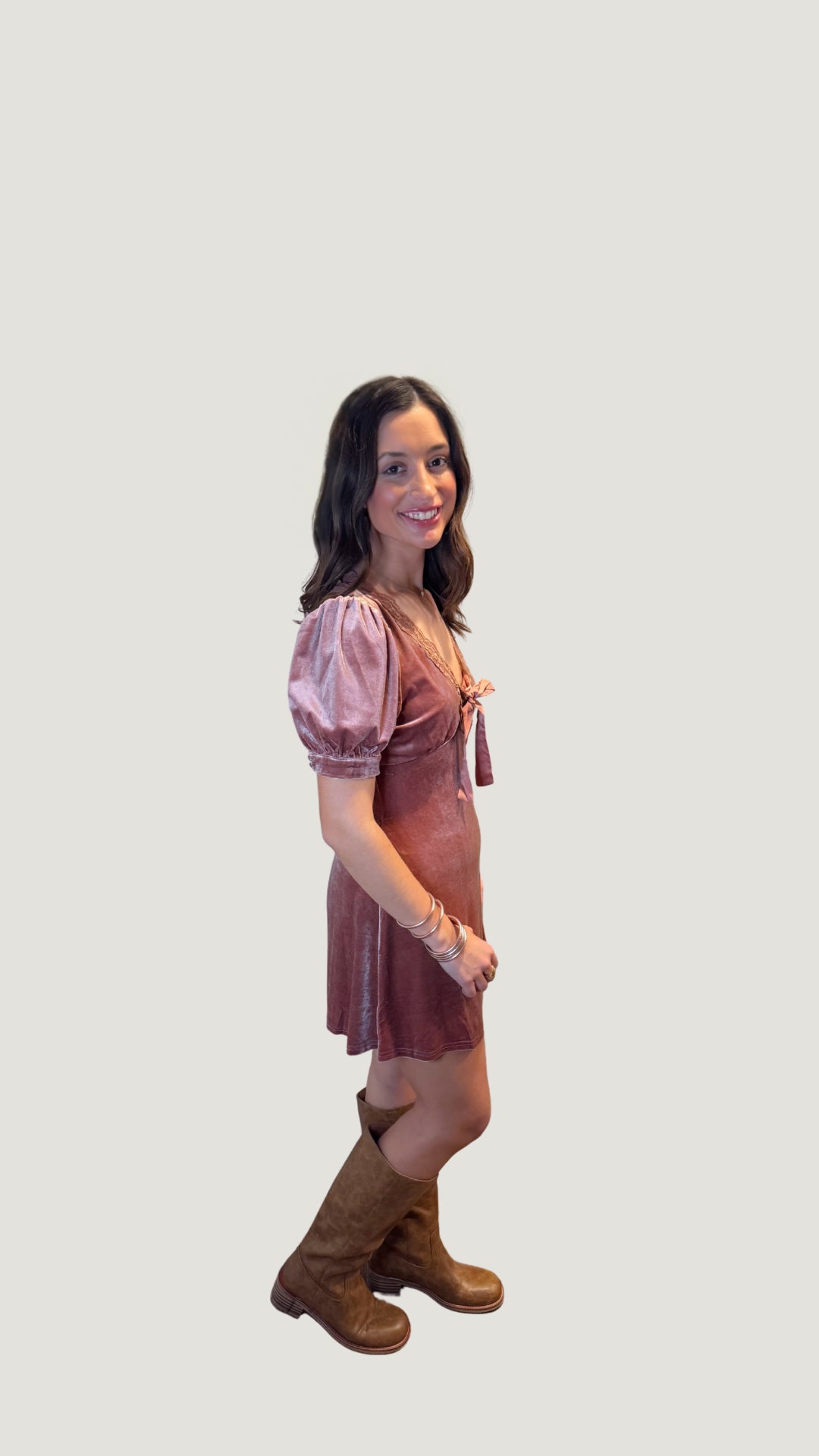 Lori Velvet Dress