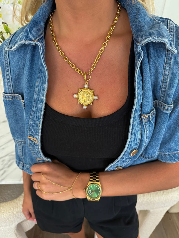 Maison Coin Necklace