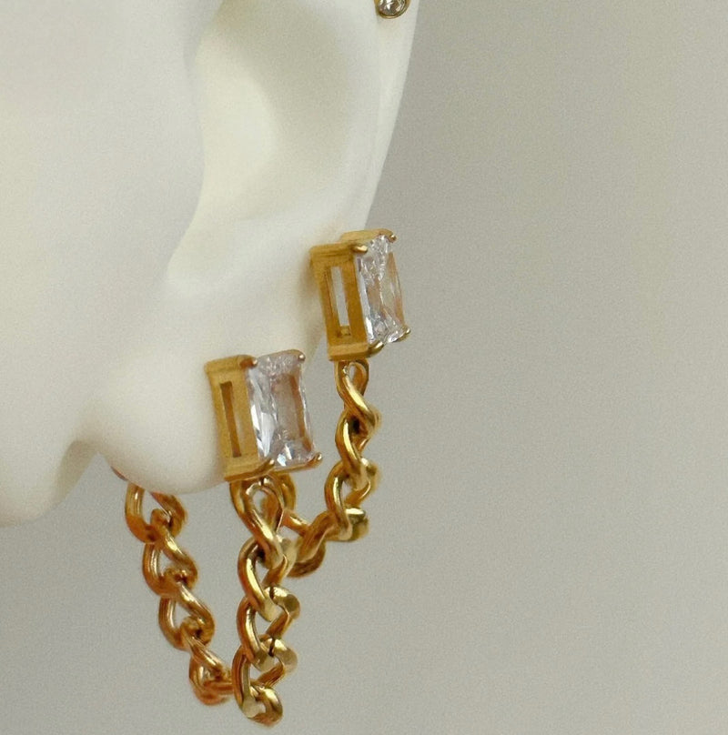 Bailey Chain Hoops