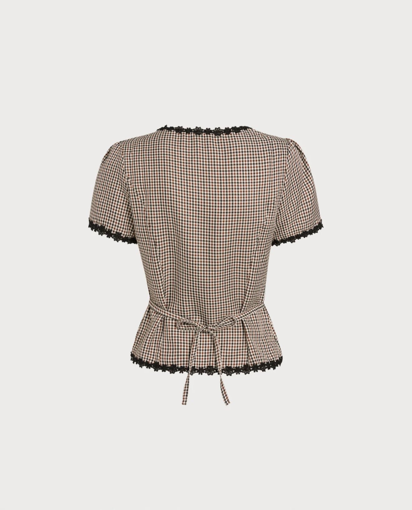 Chelsea Gingham Top