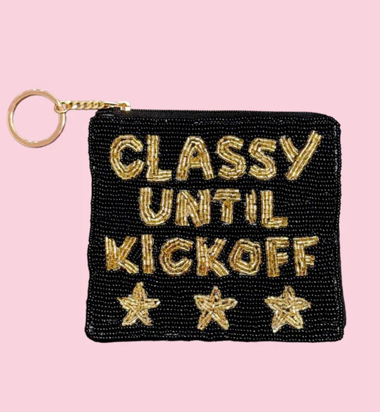 Black/Gold Coin Purse