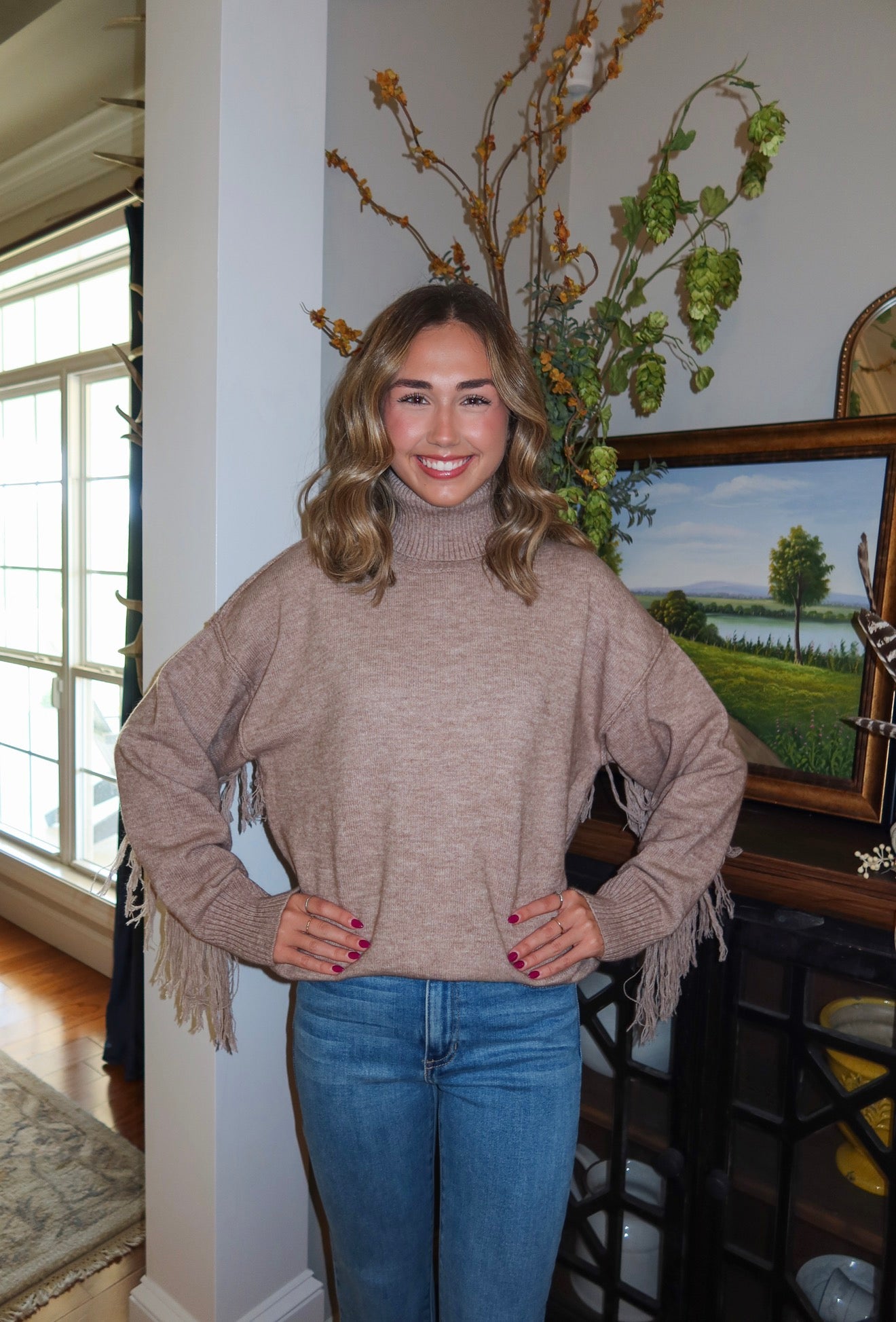 Fringe Benefits Sweater