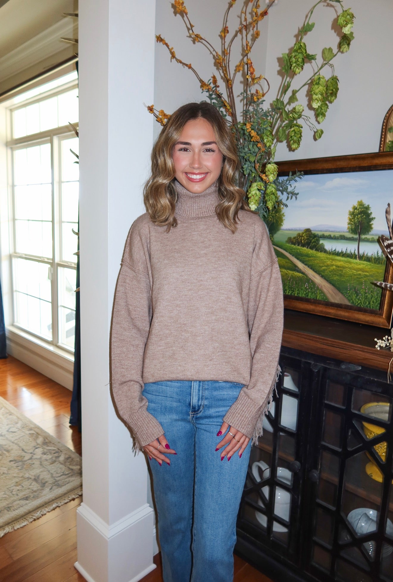 Fringe Benefits Sweater
