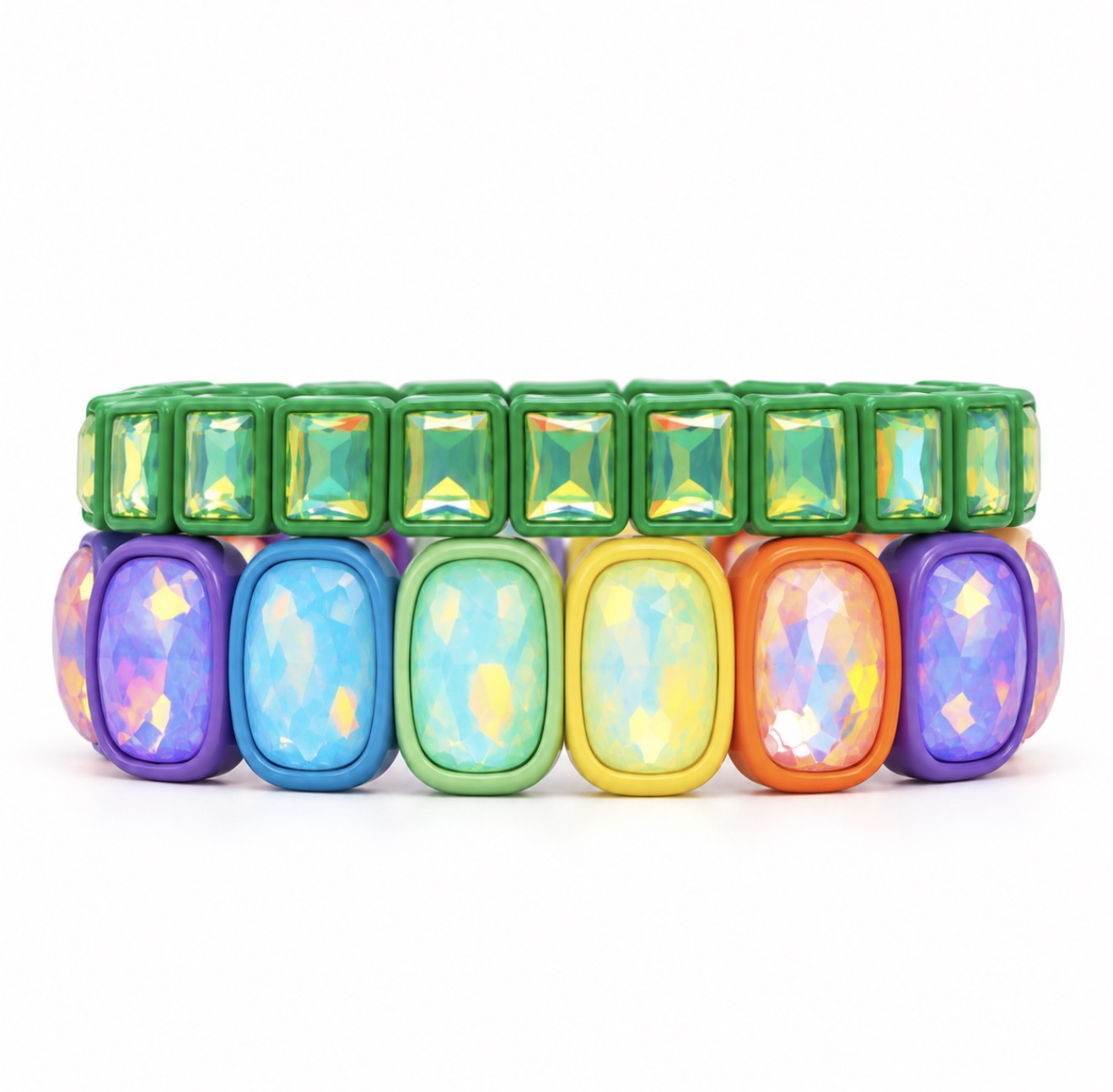 Rainbow Bracelet Set