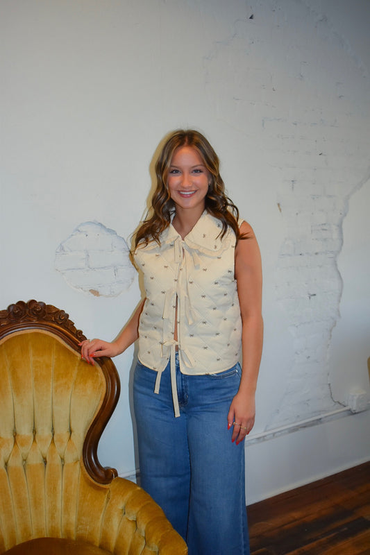 Charlotte Bow Vest