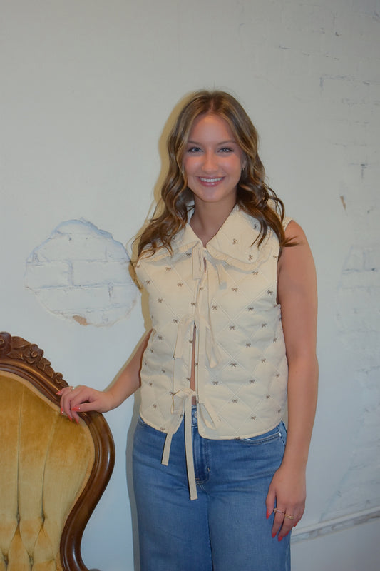 Charlotte Bow Vest