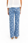 Denim polka dot pants