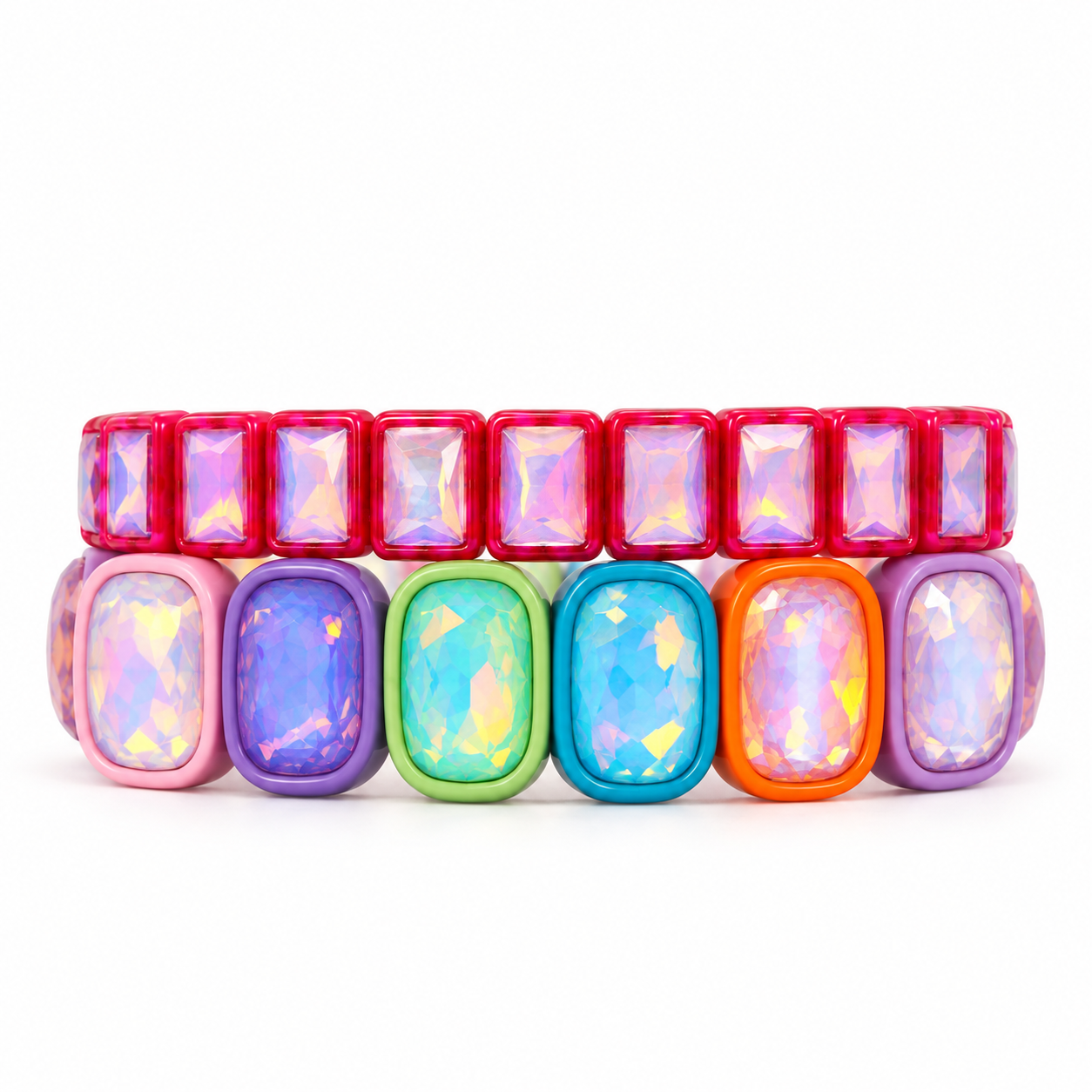 Rainbow Bracelet Set