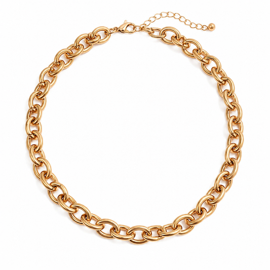 Chunky Chain Link Necklace