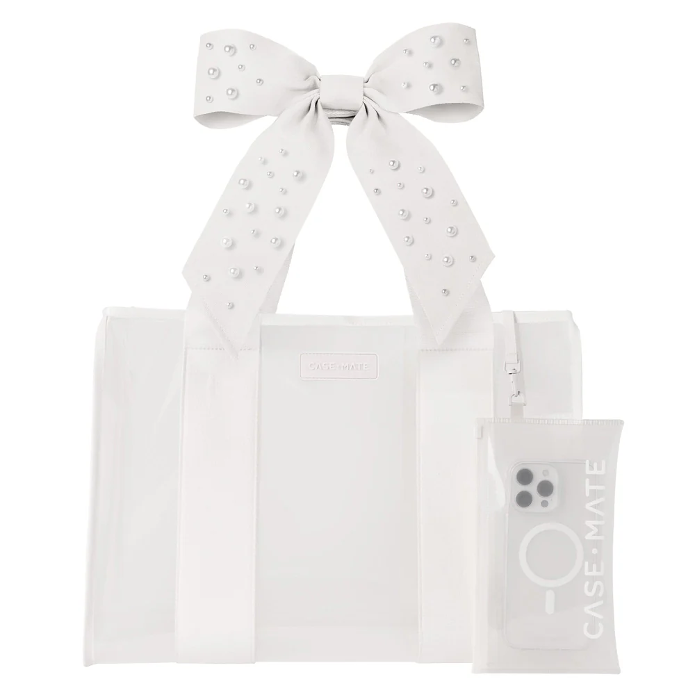 Case-Mate Ivory Pearl Jelly Tote