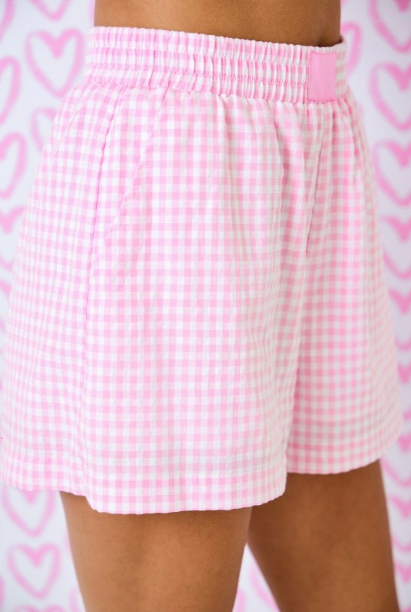 Pink Gingham Boxers