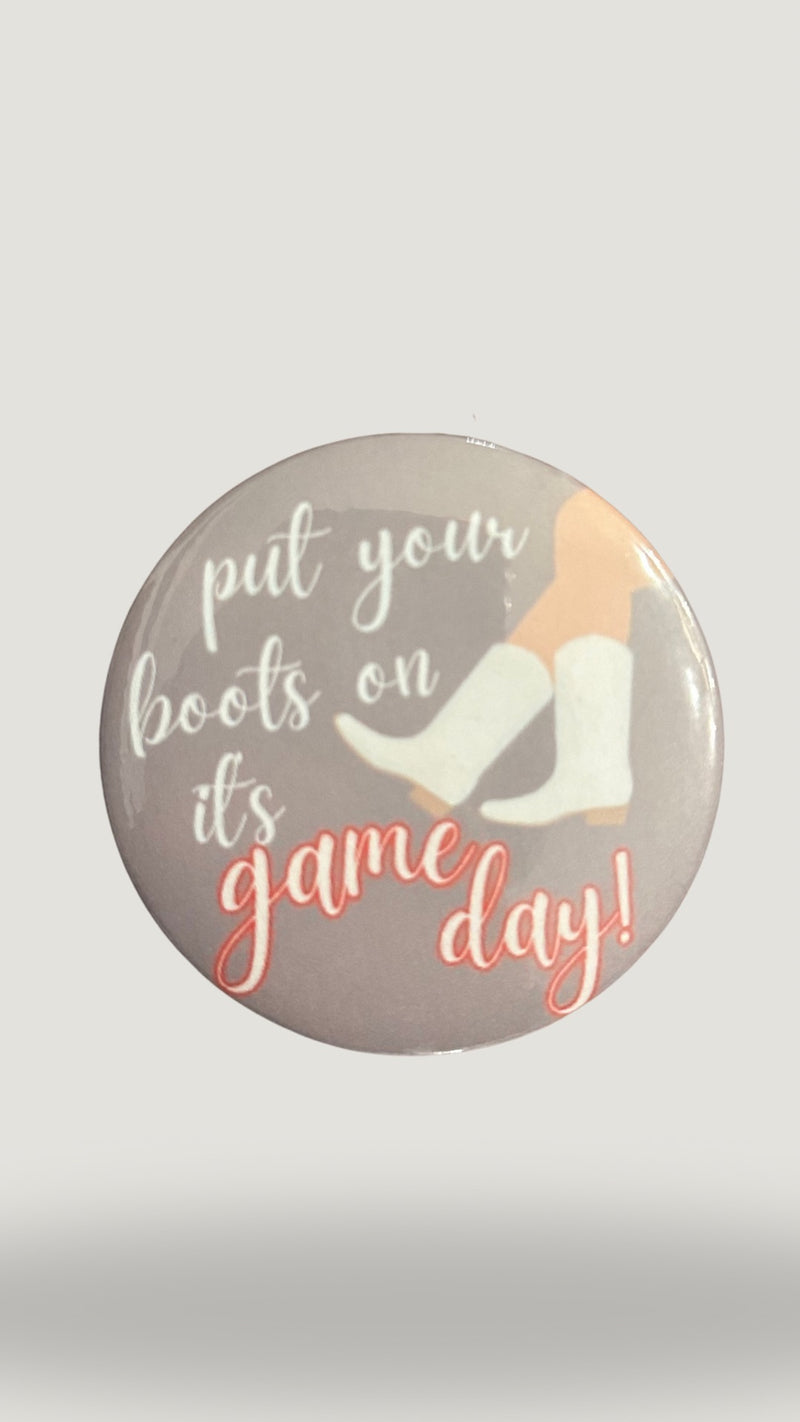 Red/Grey Game Day Button