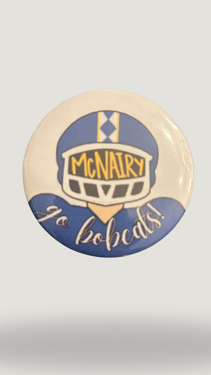 Bobcats Football Button