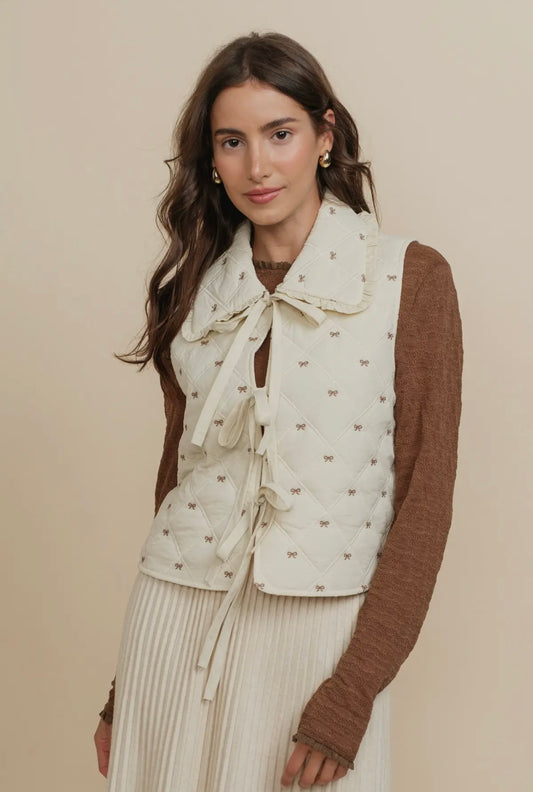 Charlotte Bow Vest