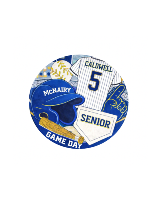 MCHS Senior Game Day Button