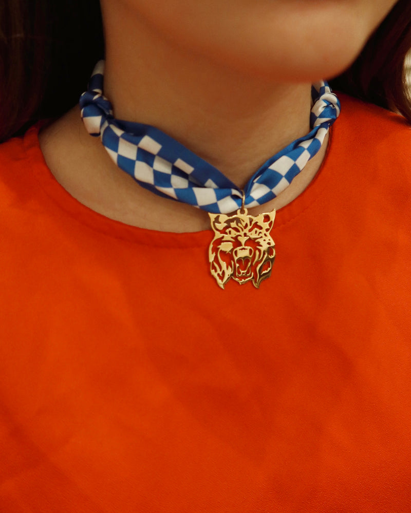 Game Day Scarf Necklace